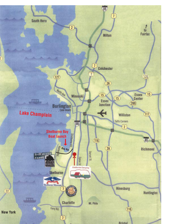 Shelburne Camping Area, Shelburne, Vermont