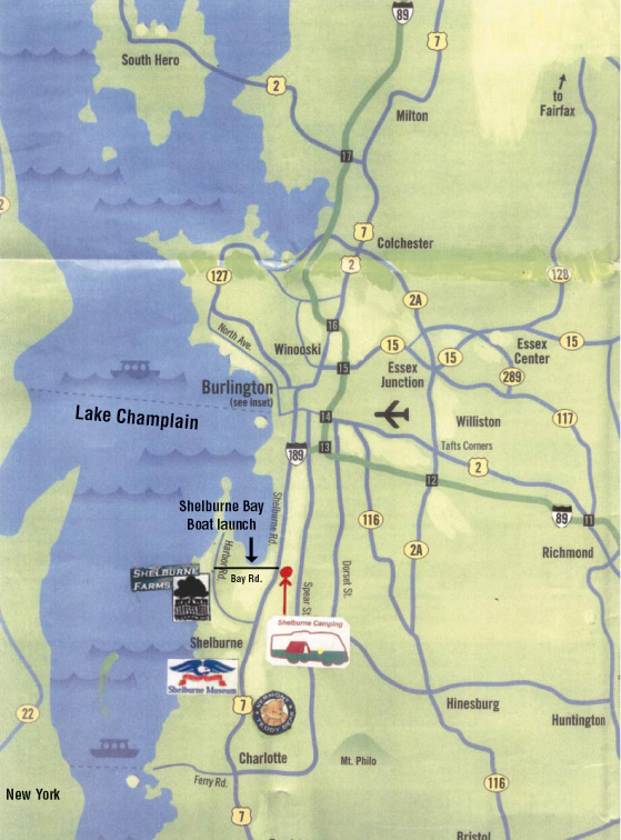 Shelburne Camping Area, Shelburne, Vermont